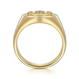 14K White Gold Ring MR20069Y4JJJ