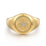 14K White Gold Ring MR20070Y45JJ