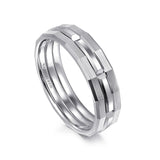 Sterling Silver (925) Ring MR20096SVJJJ