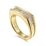14K White Gold Ring MR52065Y44JJ