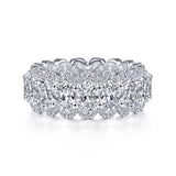 14K White Gold Wedding Band AN14952-7W44JJ