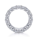 14K White Gold Wedding Band AN14952-7W44JJ