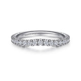 14K White Gold Wedding Band WB14794O6W44JJ