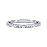 14K White Gold Wedding Band WB14918R8W44JJ