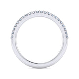 14K White Gold Wedding Band WB14918R8W44JJ
