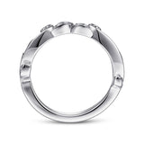 14K White Gold Wedding Band WB15207R4W44JJ