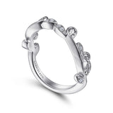 14K White Gold Wedding Band WB15207R4W44JJ