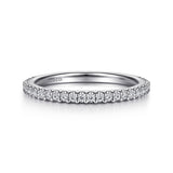 14K White Gold Wedding Band WB16158R6W44JJ
