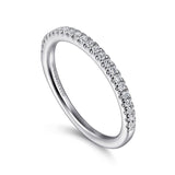 14K White Gold Wedding Band WB16236R6W44JJ
