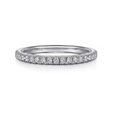 14K White Gold Wedding Band WB16238R6W44JJ
