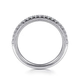14K White Gold Wedding Band WB16238R6W44JJ