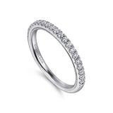 14K White Gold Wedding Band WB16238R6W44JJ