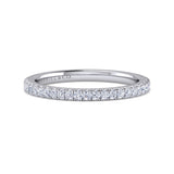 14K White Gold Wedding Band WB16340R6W44JJ