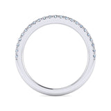 14K White Gold Wedding Band WB16340R6W44JJ
