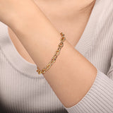14K Yellow Gold Bracelet TB4907-75Y4JJJ