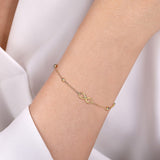 14K Yellow Gold Bracelet TB4642Y4JJJ