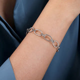 Sterling Silver (925) Bracelet TB4650-75SVJJJ