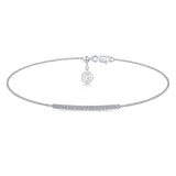 14K White Gold Bracelet TB4210W45JJ