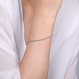 14K White Gold Bracelet TB4225W45JJ
