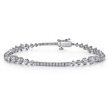 14K White Gold Bracelet TB4427W45JJ