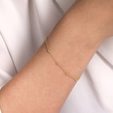 14K Yellow Gold Bracelet TB4354Y45JJ