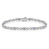 14K White Gold Bracelet TB2557W45JJ