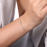 14K White Gold Bracelet TB3320W45JJ