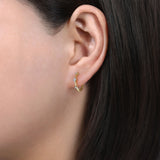 14K Yellow Gold Earring EG13740Y45JJ