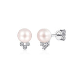 14K White Gold Earring EG14089W45PL