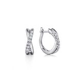 14K White Gold Earring EG13328W45JJ