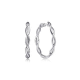 Sterling Silver (925) Earring EG13994SVJJJ