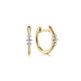 14K Yellow Gold Earring EG14025Y45JJ