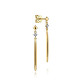 14K Yellow Gold Earring EG14409Y45JJ