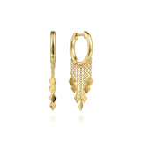 14K Yellow Gold Earring EG14475Y4JJJ