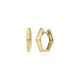 14K Yellow Gold Earring EG14038Y4JJJ