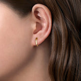14K Yellow Gold Earring EG14038Y4JJJ