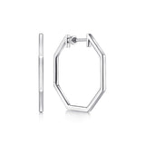 Sterling Silver (925) Earring EG14174SVJJJ