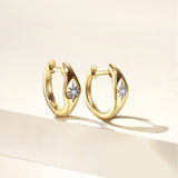 14K Yellow Gold Earring EG14615Y45JJ
