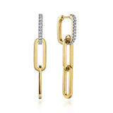 14K Yellow Gold Earring EG14703Y45JJ