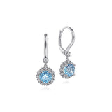 14K White Gold Earring EG14267W45BT