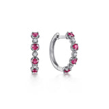 14K White Gold Earring EG14271W45RA