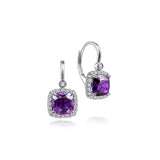 14K White Gold Earring EG13953W45AM
