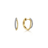 14K Yellow Gold Earring EG13583Y45JJ