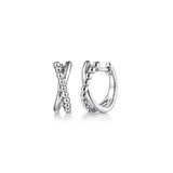 Sterling Silver (925) Earring EG14001SVJJJ
