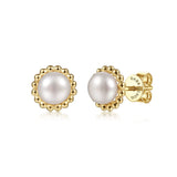 14K Yellow Gold Earring EG14019Y4JPL