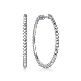 Sterling Silver (925) Earring EG14444SVJJJ