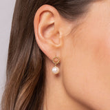 14K Yellow Gold Earring EG14524Y4JPL