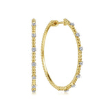 14K Yellow Gold Earring EG14525Y45JJ