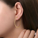 14K Yellow Gold Earring EG14525Y45JJ
