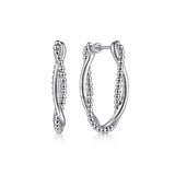 Sterling Silver (925) Earring EG14167SVJJJ